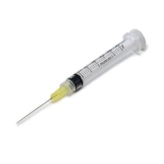 Monoject Syringe 3ml with 27G x 1.25" Endo Needle - Box 100