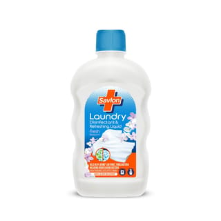 Savlon Laundry Disinfectant & Refreshing Liquid 500ml, After Detergent Wash,Kills 99.9% germs on clothes, Fresh fragrance lasts upto 72 hrs, Safe on clothes