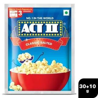 Act II Classic Salted Instant Popcorn 30 g