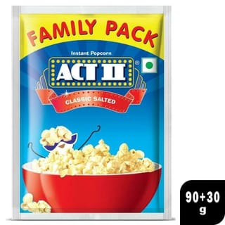 Act II Classic Salted Instant Popcorn 90 g