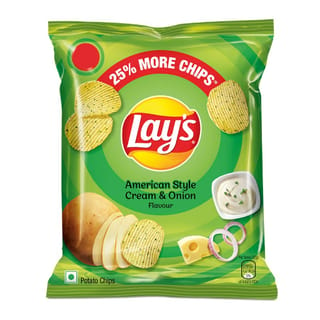 Lays American Style Cream & Onion 25g Pack