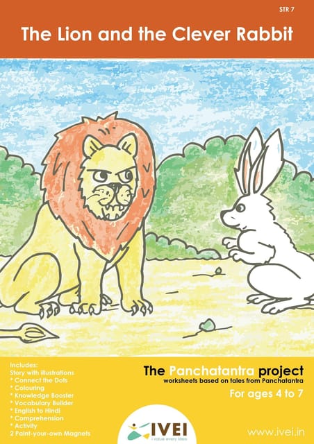 panchatantra stories coloring pages