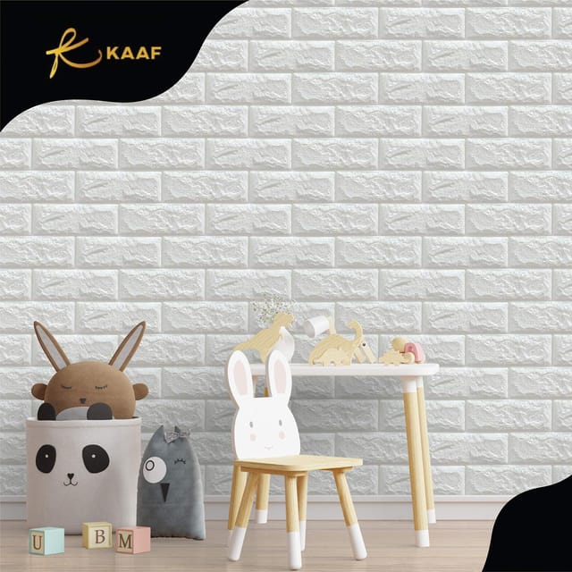 wewell 5 Pc 3D Brick Wall Stickers Panel Self Adhesive Peel  Stick  Wallpaper for Wall Home Decor70 x 77cm Appx 58Sq Feet Pack of 5 Price  in India  Buy wewell 