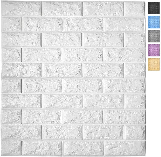 Buy Peijinsart Brown Polyethylene Foam 3D Brick Wallpaper for Living Room  and Kitchen  77 x 70 cm Online at Best Prices in India  JioMart
