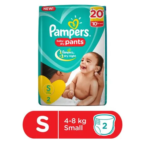 Buy Pampers Premium Care Pants New Born Extra Small size baby Diapers  NBXS 24 count Softest ever Pampers Online at Low Prices in India   Amazonin