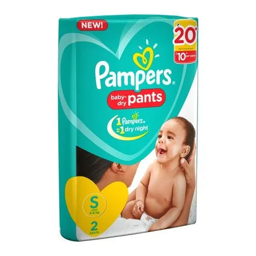 Buy Pampers Happy Skin Diaper Pants Small 2s Online  Check Price   Substitutes