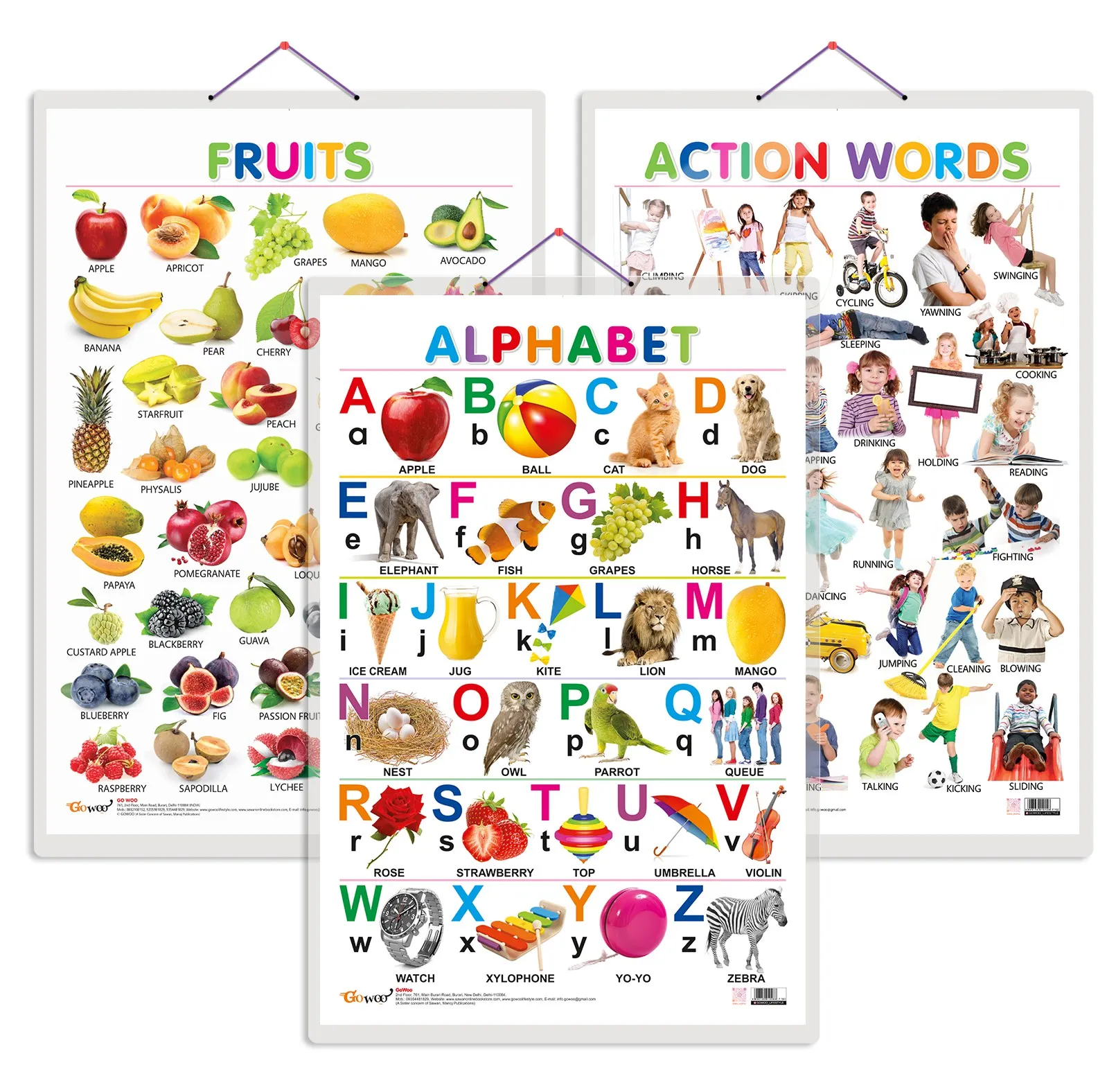 Alphabet Action Words