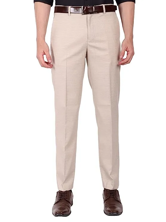 Buy Mens Free Slim Fit Dress Pants Stretch Casual Suit Pant Trousers For  Men Black Pants Size 30 Online at desertcartINDIA