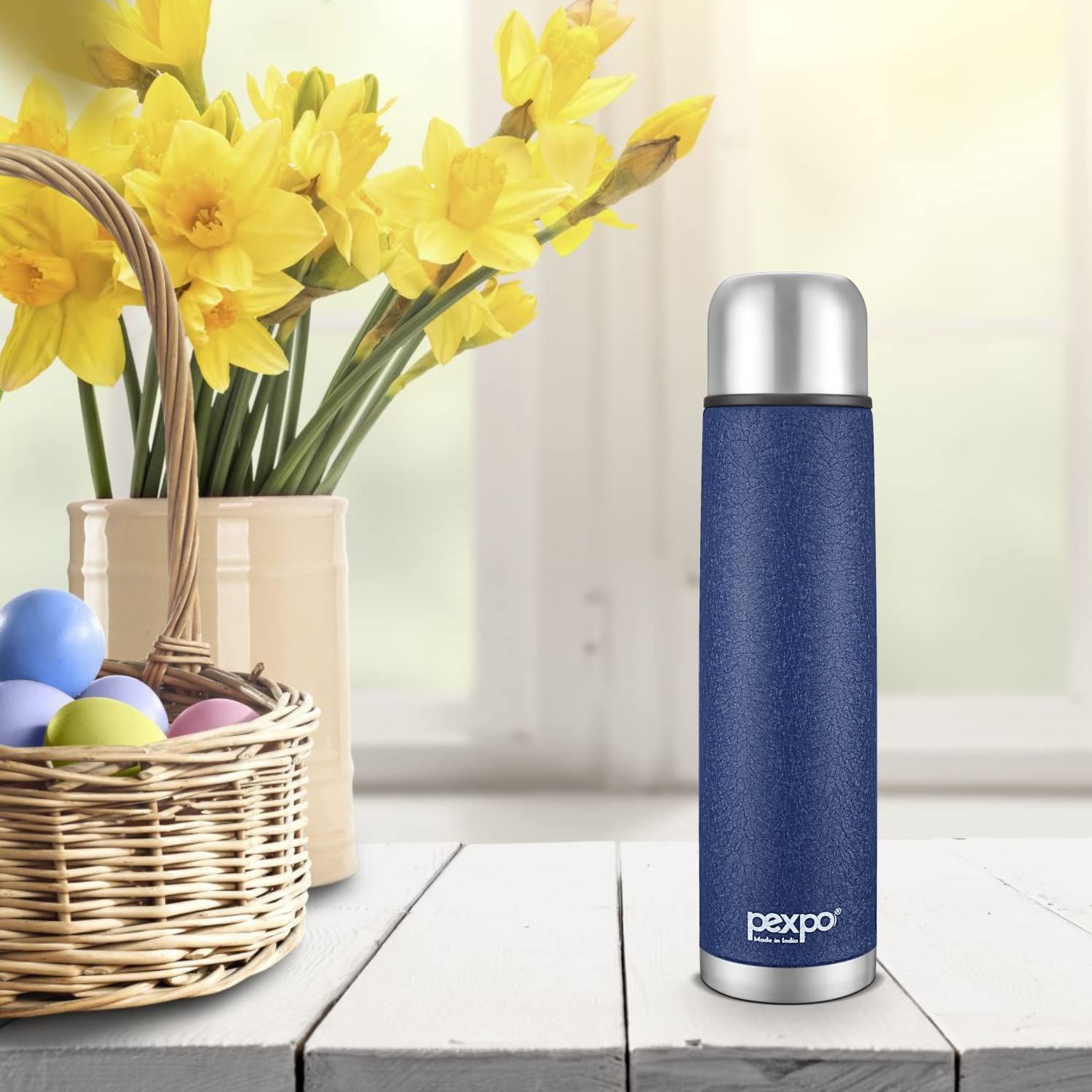 Best Home - or - Decor Pexpo 24 Hrs Hot & Cold 350 ML Stainless Steel Insulated ISI Certified Fl