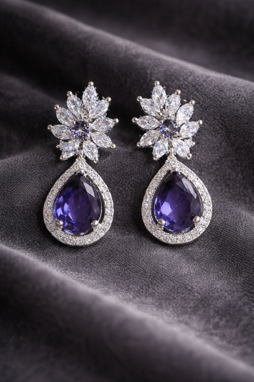 Imitation Earrings / American Diamond Earrings
