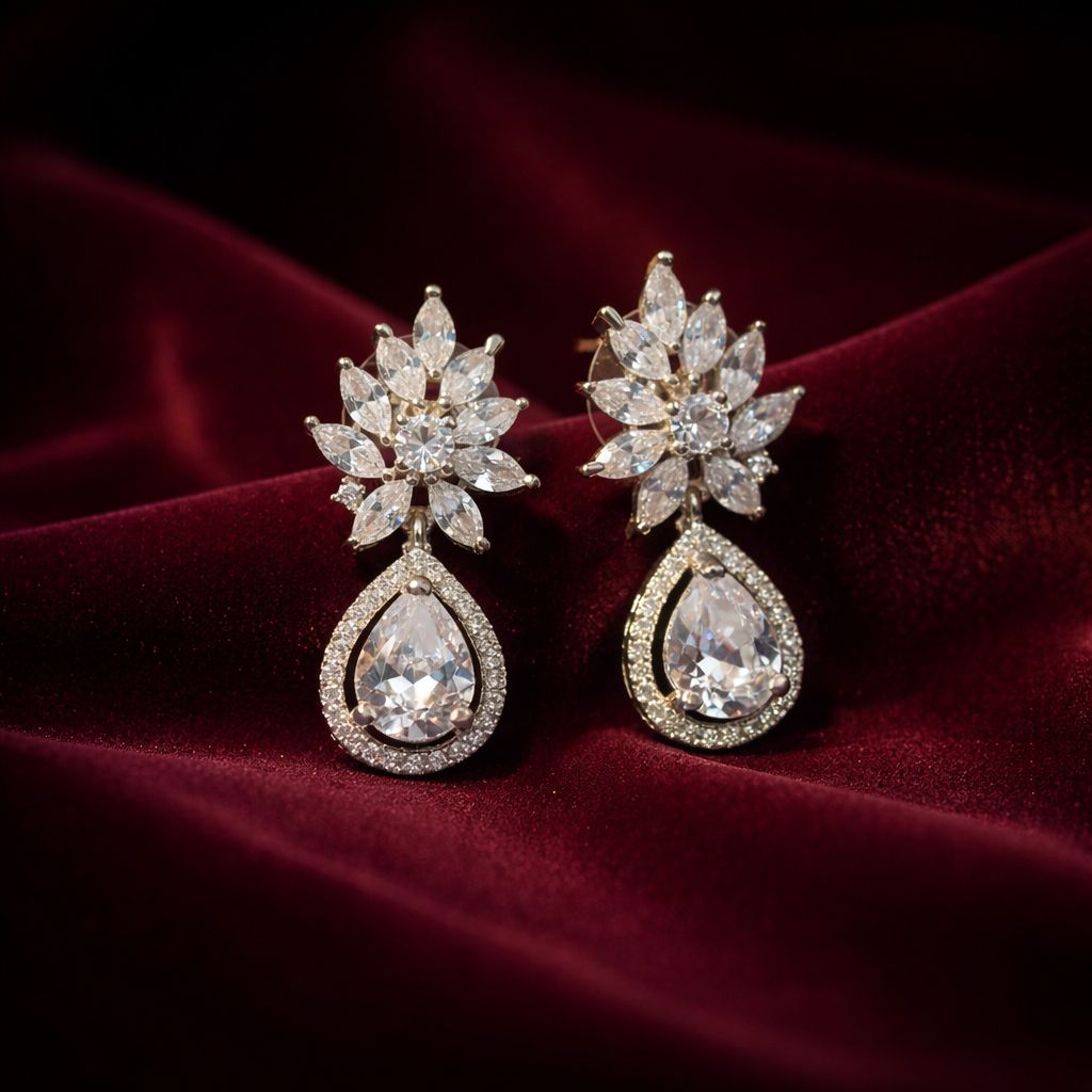 American Diamond Earrings