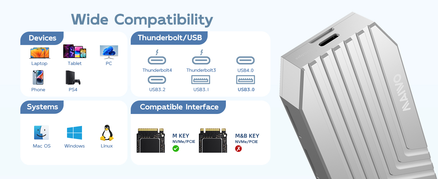 Acasis40GbpsM.2NVMeSSDEnclosureCompatiblewithThunderbolt34_USB4.0-5