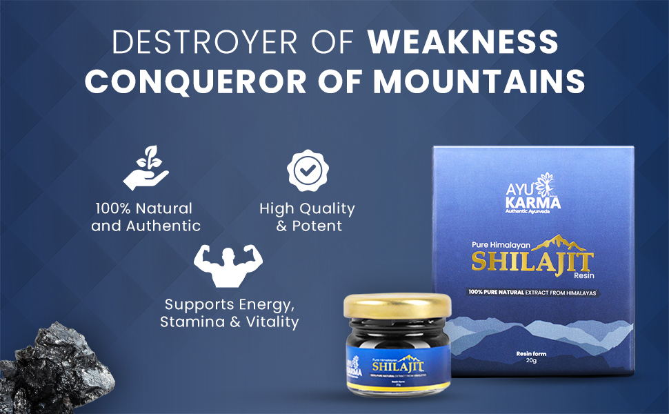 Shilajit Resin Pure Himalayan Authentic & Pure