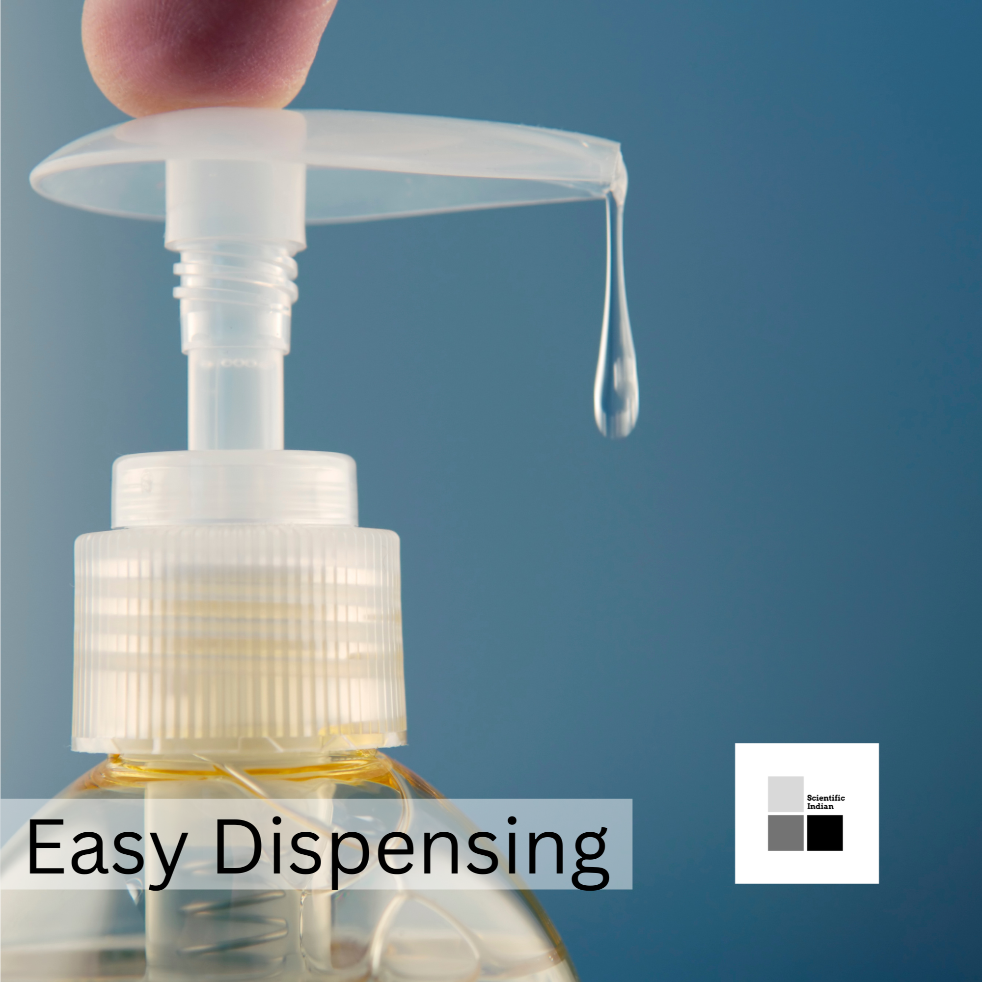 dispenser pump for hand free and easy dispensing