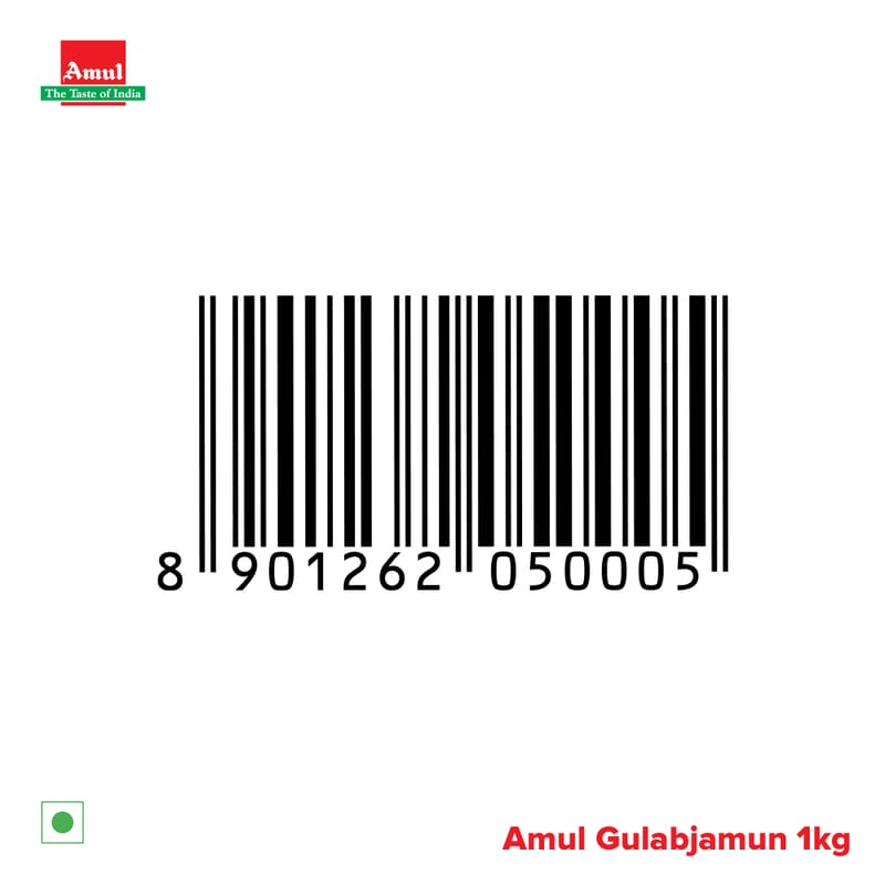 Amul Gulab Jamun, 1 kg | Pack of 2