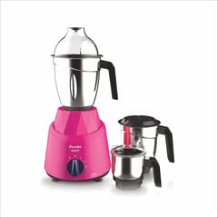 Preethi Galaxy MG225 Mixer Grinder, 750 watt, 3 Jars, Pink (11000372)