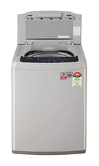 LG 6.5 Kg 5 Star Smart Inverter Fully-Automatic Top Loading Washing Machine (T65SKSF1Z, Middle Free Silver)