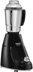 Maharaja Whiteline Turbo Prime DLX Mixer Grinder 750 Watt II Copper Motor II 3 Stainless Steel Jar II 5 Year Motor Warranty (Black)