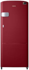 Samsung 192 L 3 Star Inverter Direct-Cool Single Door Refrigerator (RR20T2Y2YRH/NL, Scarlet Red)