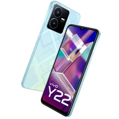 Vivo Y22 (Starlit Blue, 4GB RAM, 64GB Storage)