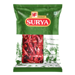 SURYA RED CHILLI / LAL MIRCHI WHOLE WITHOUT STEM