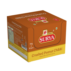 SURYA CRUSHED PEANUT CHIKKI - 90G