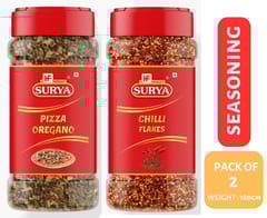 SURYA PIZZA OREGANO AND CHILLI FLAKES