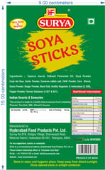 4 Soya Sticks 100g + 
3 Boondi 100g