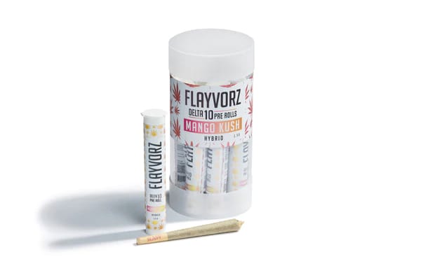 Flayvorz D10 Pre-Rolls | Mango Kush (Hybrid)