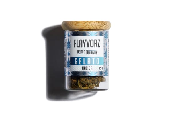 Flayvorz D10 Flower | Gelato 7g Jar