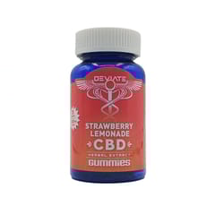 DEVIATE Strawberry Lemonade CBD Gummies