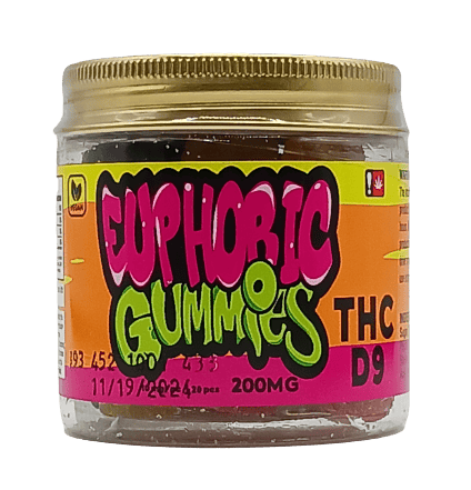 Euphoric Gummies™ 200mg Delta-9 Mixed Fruit Gummies