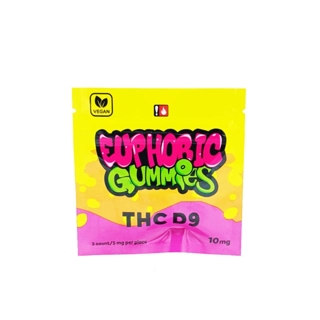 Euphoric Gummies™ 20mg Delta-9 Mixed Fruit Gummies 2-Pack
