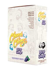 Cheech and Chong's Hemp Wraps 25ct. Box - Grandaddy Grape