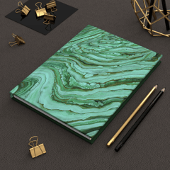 Emerald Hues Notebook