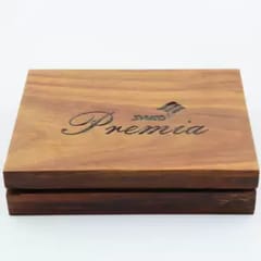 Synco Premia Carrom Board Coins In Sheesham Wooden Box