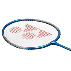 Yonex GR 303 Aluminium Blend Badminton Racquet with Full Cover, Set of 2 Blue / Silver