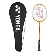Yonex GR 303 Aluminium Blend Badminton Racquet with Full Cover, Set of 2 Yellow