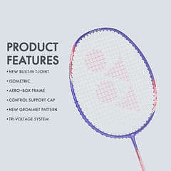 YONEX Badminton Racquet Voltric Lite 25i (G4, 77 Grams, 30 lbs Tension)