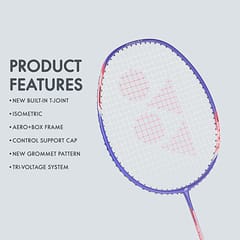 YONEX Badminton Racquet Voltric Lite 25i (G4, 77 Grams, 30 lbs Tension)