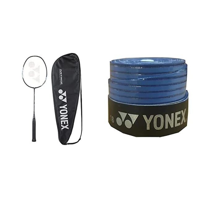YONEX Graphite Badminton Racquet Astrox Lite 27i (G4 , 77 Grams , 30 lbs Tension , Blue)