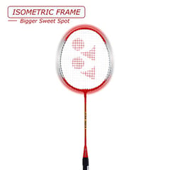 Yonex GR 303 Aluminum Blend Badminton Racquet with Full Cover Red