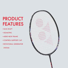 YONEX Badminton Racquet ASTROX LITE 21I,Graphite, Black