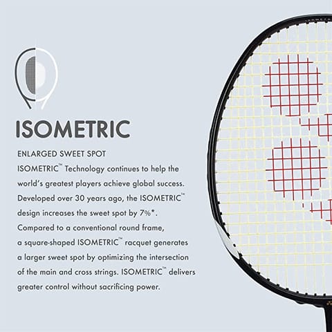 YONEX Muscle Power 29 Carbon Graphite Strung Badminton Racquet ( Black/White , G4 , 85-92 grams , 24 pounds )