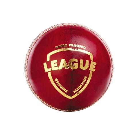 SG League Cricket Ball for Adult , Red - 1PC