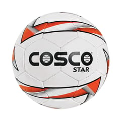 Cosco Star Football, White/Orange (Size 5)