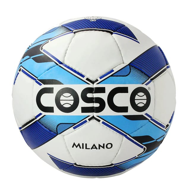 Cosco Milano Football, White/Blue (Size 4)