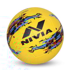 Nivia Storm Football, Size 5 (Yellow)