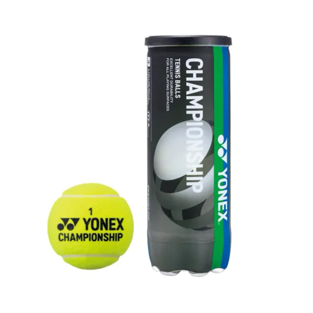 Yonex Championship (TB-CS3 EX) Tennis Balls, 1 Can - Yellow