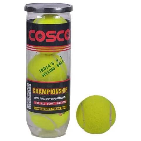 Cosco Championship Tennis Ball (Pack of 3)